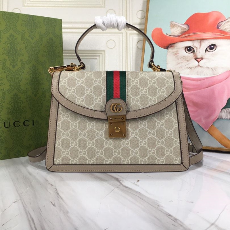 G*u*i top handle bags